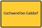 Gschwend bei Gaildorf