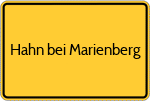 Hahn bei Marienberg