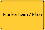 Frankenheim / Rhön
