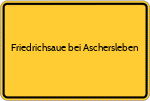 Friedrichsaue bei Aschersleben