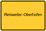Pleisweiler-Oberhofen